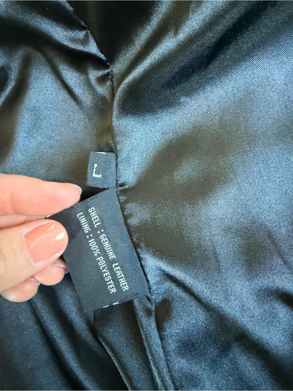 Classic Black Leather Blazer Jacket - Women's - Picture 3 of 5